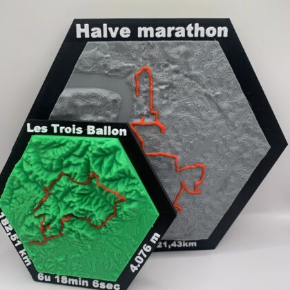 Strava Route Kaart op Maat – Jouw GPX Route in Reliëf